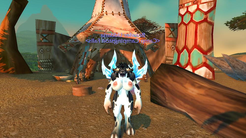 7P My Warcraft Whores: Tauren Bitch