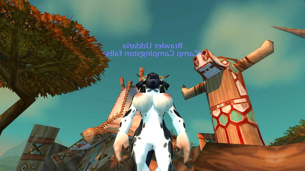 7P My Warcraft Whores: Tauren Bitch