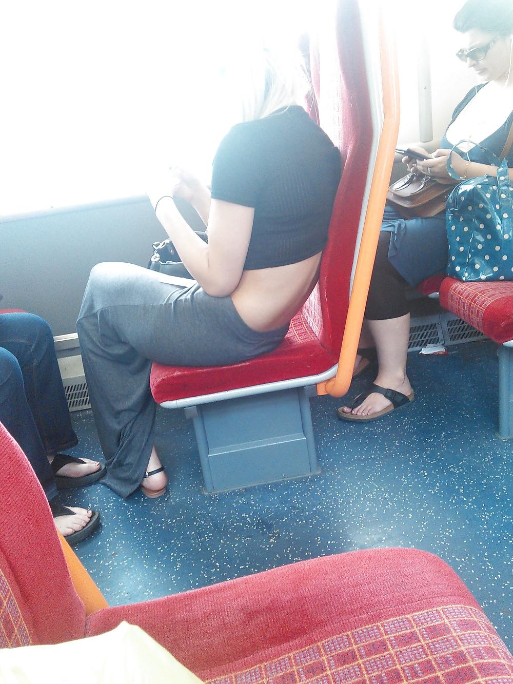 15P Londonperv's Candids 2014 - June vol 6 (Train Perving)