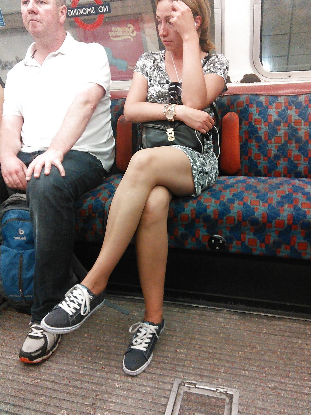 15P Londonperv's Candids 2014 - June vol 6 (Train Perving)