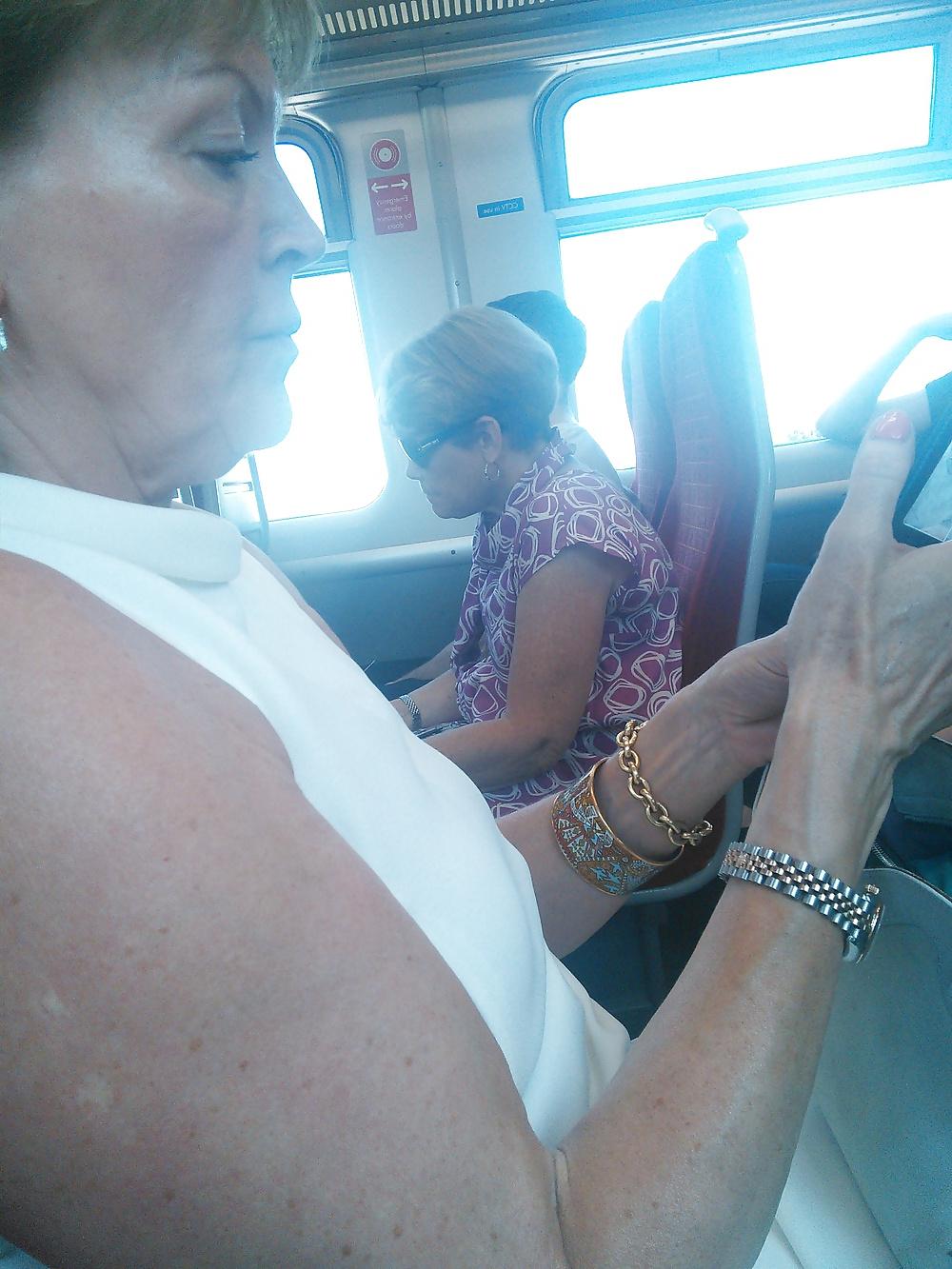 15P Londonperv's Candids 2014 - June vol 6 (Train Perving)