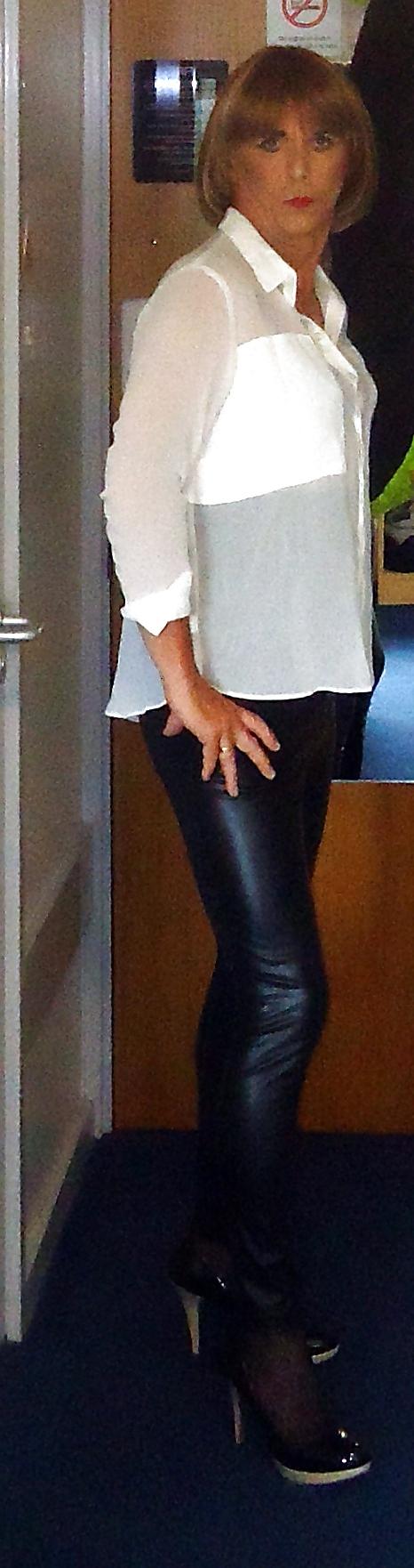 8P My new pvc jeans