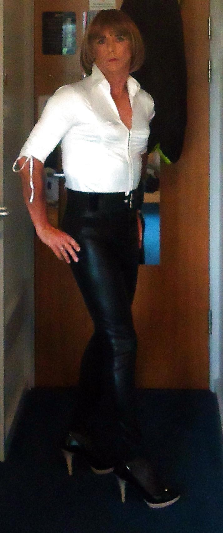 8P My new pvc jeans