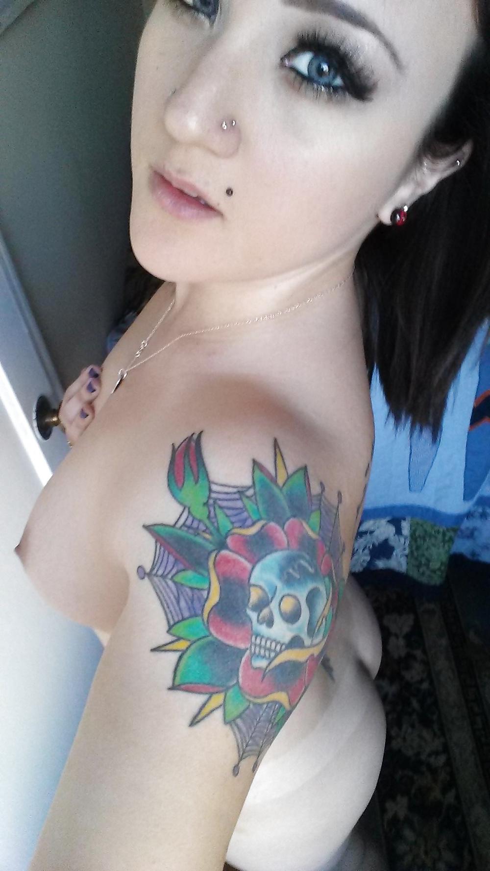 22P Punk tatted hottie