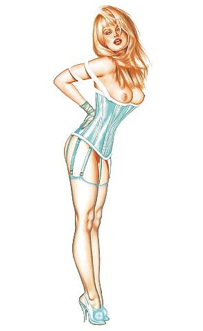 25P Pin-Up Art by Olivia De Berardinis
