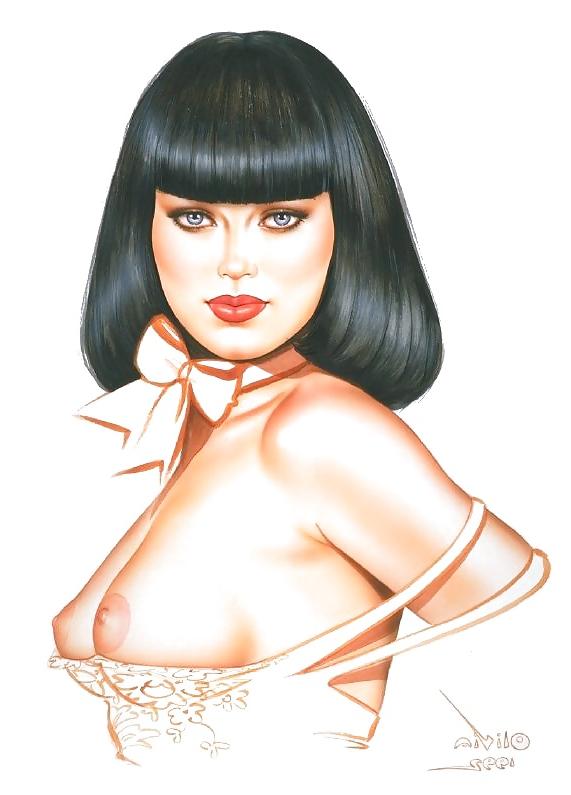 25P Pin-Up Art by Olivia De Berardinis