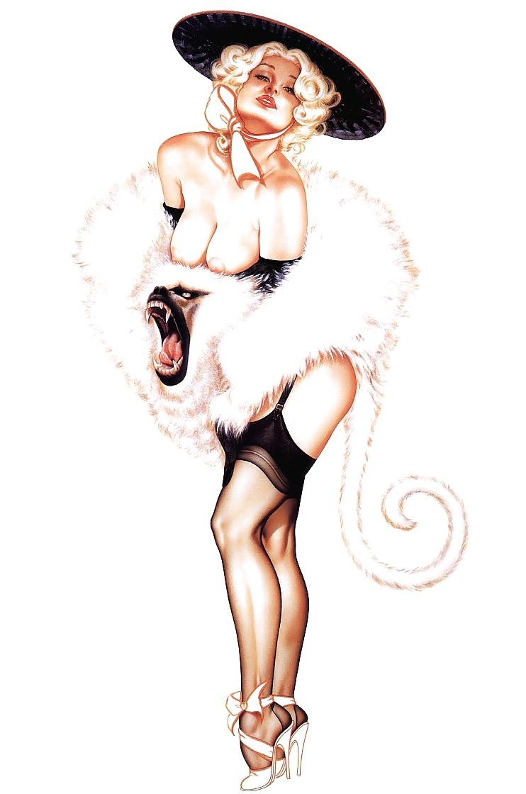 25P Pin-Up Art by Olivia De Berardinis