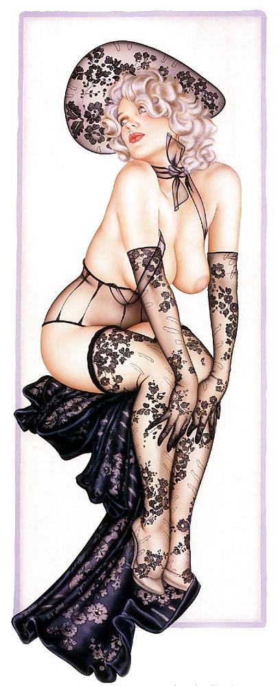 25P Pin-Up Art by Olivia De Berardinis