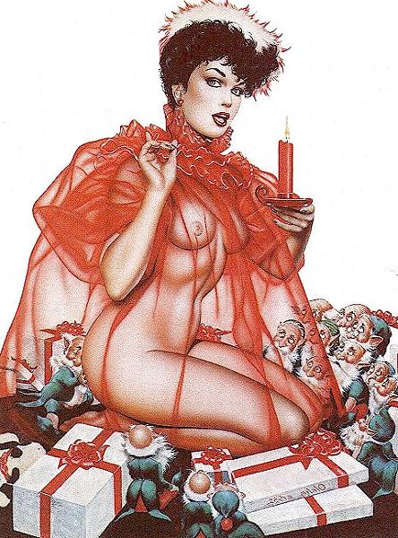 25P Pin-Up Art by Olivia De Berardinis
