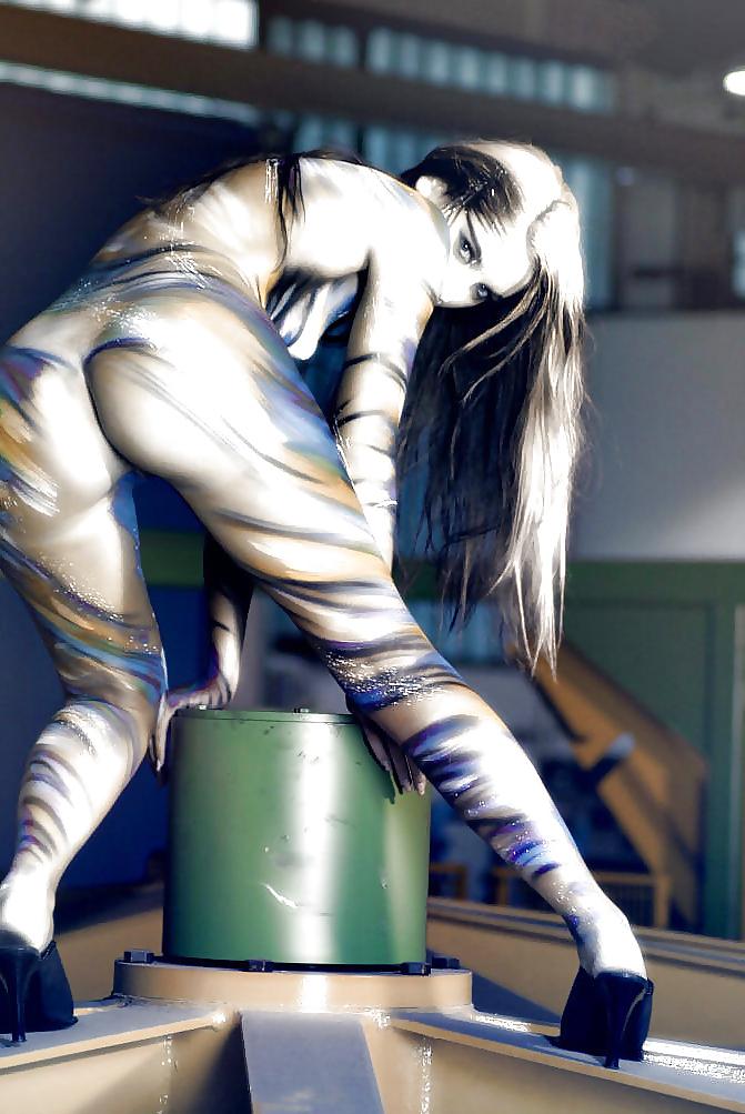 25P Artful Art Of Body Art- Painting #6
