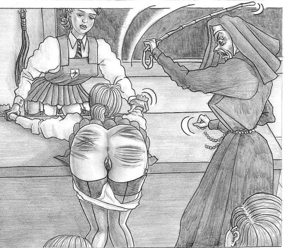 20P Classroom Spanking Art