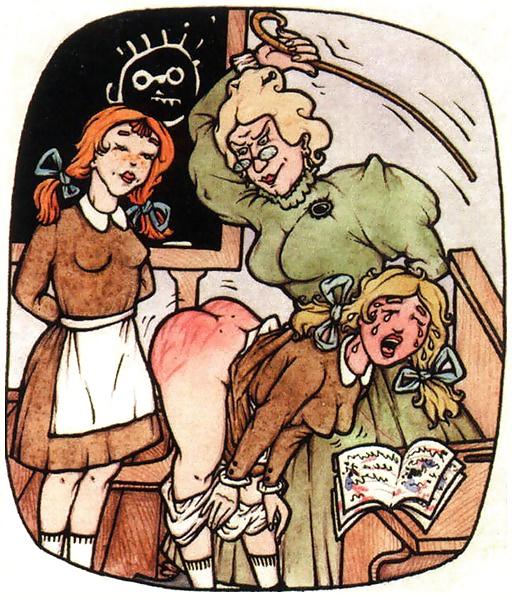 20P Classroom Spanking Art