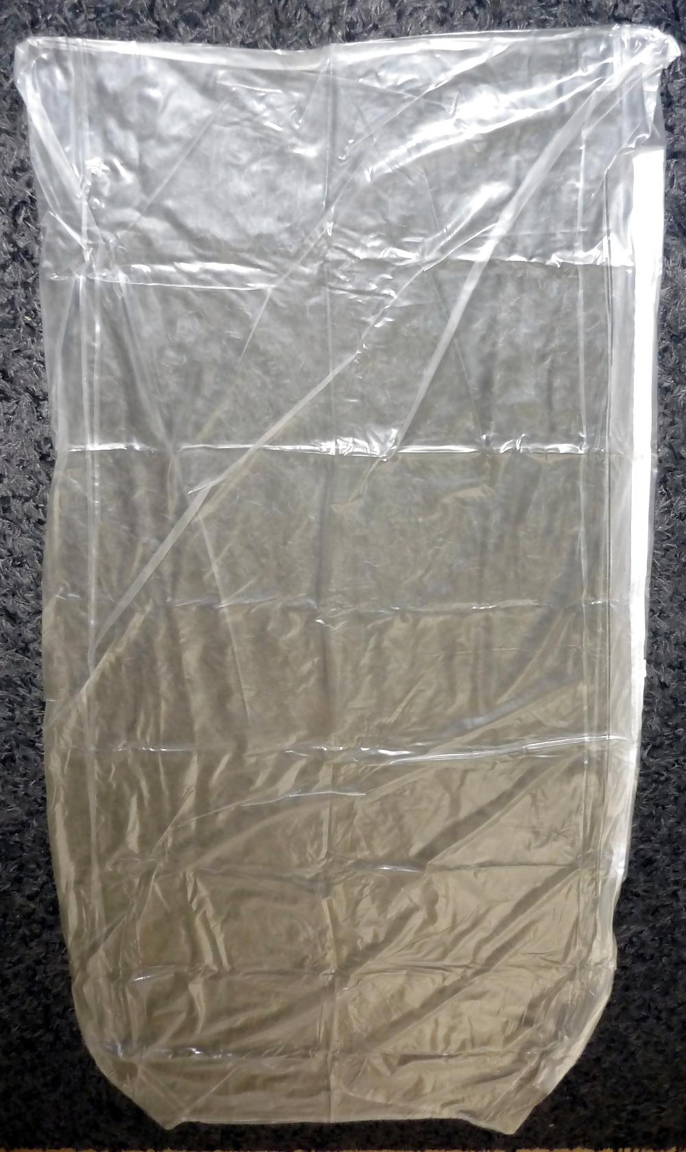 5P PVC PLASTIC BONDAGE BAGS