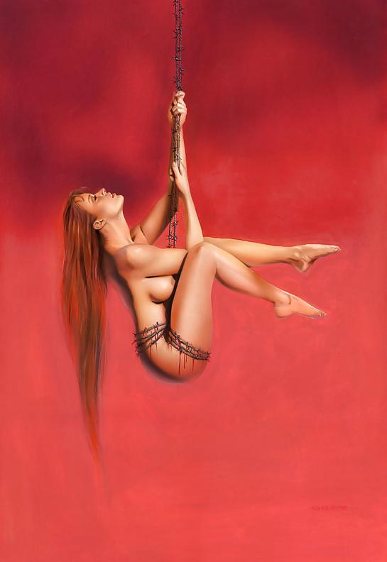24P Pin-Up Art by Lorenzo Sperlonga