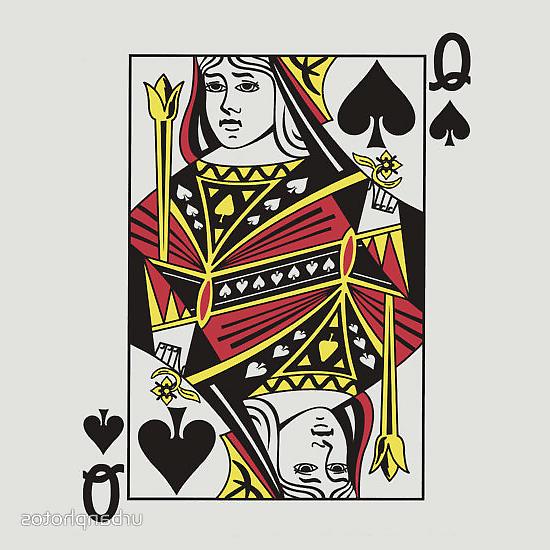 9P QUEEN OF SPADES