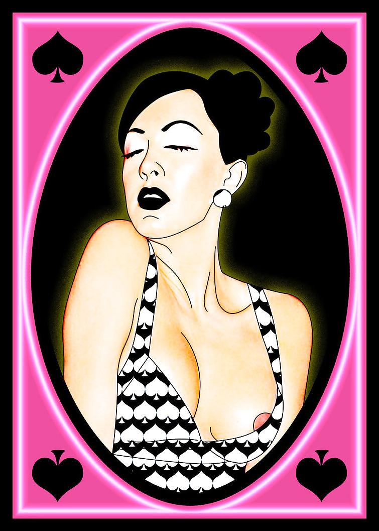 9P QUEEN OF SPADES