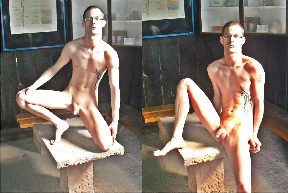 6P Teen with huge Cock Nude in Public - HOT