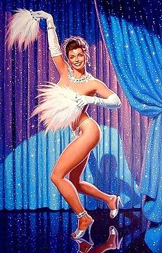 25P Pin-Up Art by Greg Hildebrandt