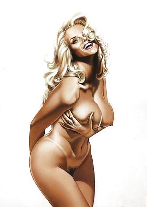 23P Pin-Up Art by Carlos Diez