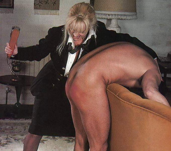 25P Female spanks male