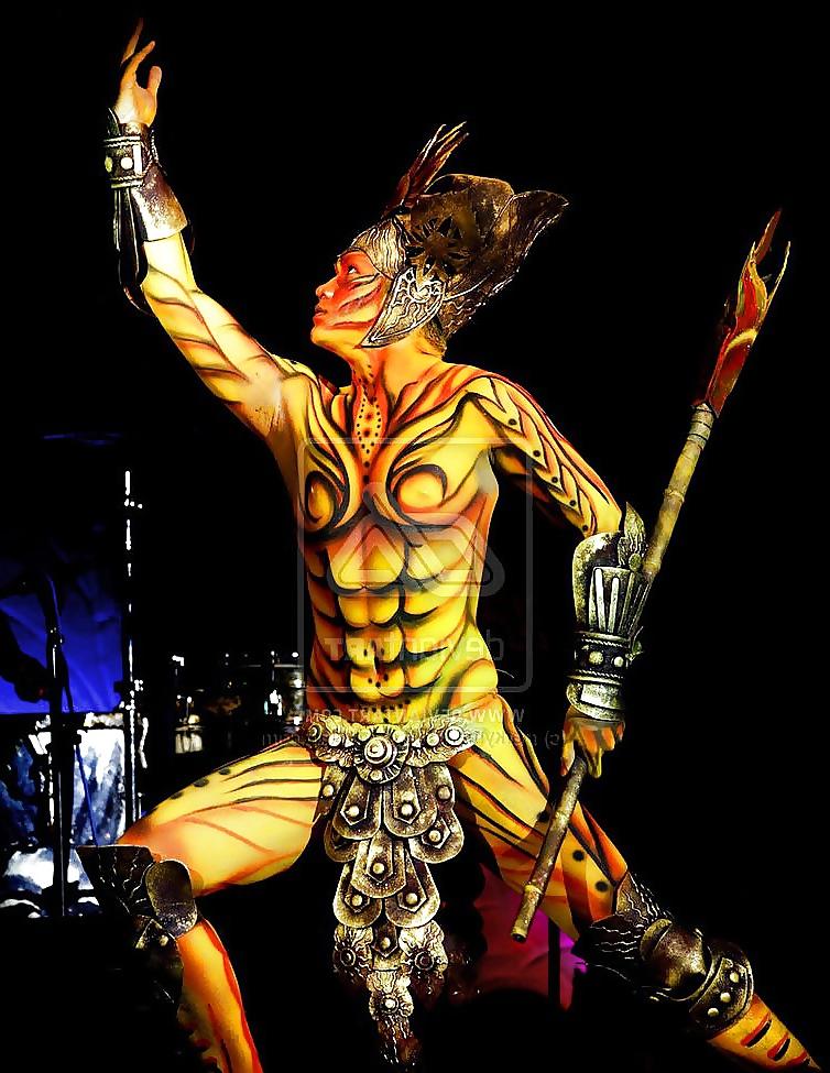 20P Artful Art Of Body Art- Painting #5