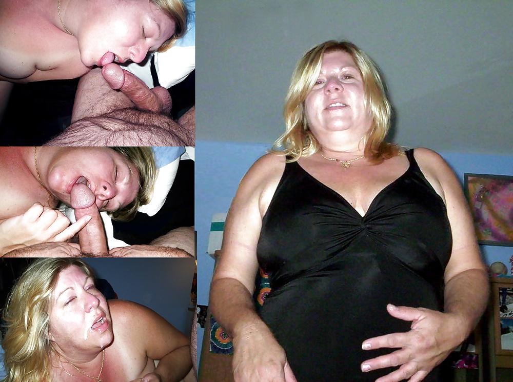 21P Chubby Wife Marie Before After BJ & Facials