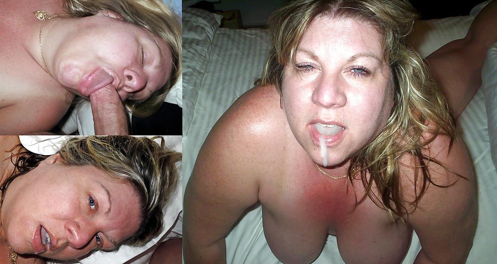 21P Chubby Wife Marie Before After BJ & Facials