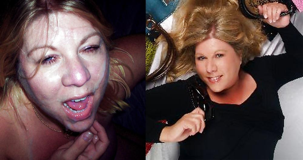 21P Chubby Wife Marie Before After BJ & Facials