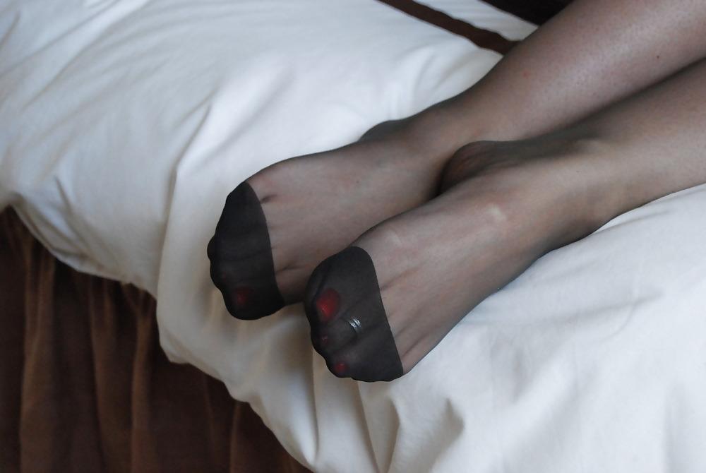10P Sexy feet socks tights bare