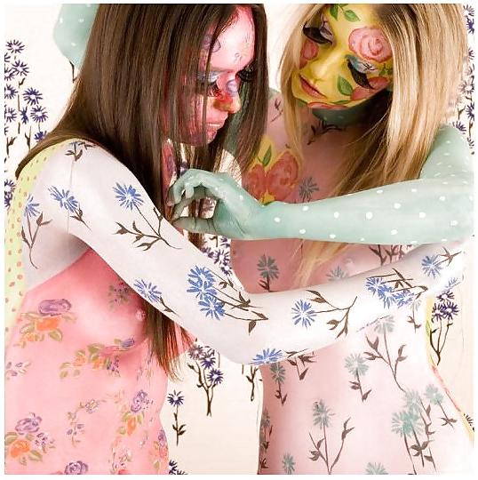 7P Body paint art ....