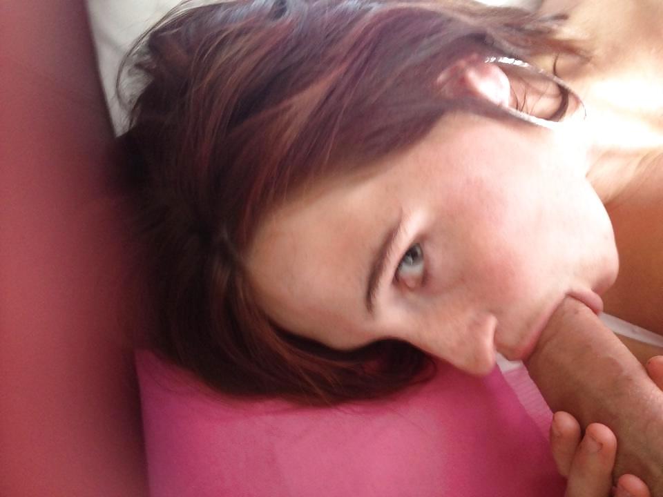 13P Gf sucking cock and using toys