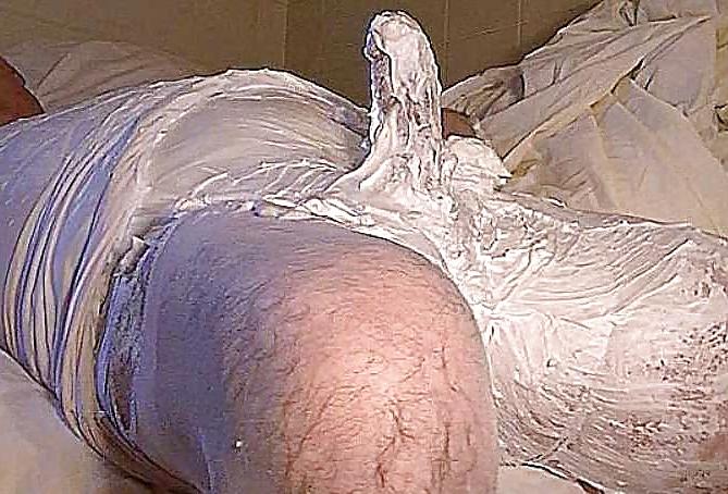 25P Kinky Shaving foam wanking
