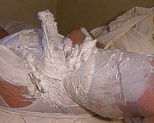 25P Kinky Shaving foam wanking
