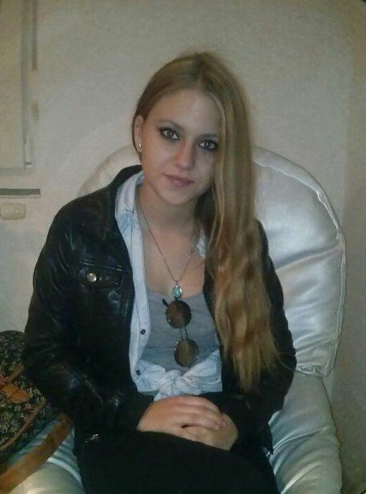 25P Cute blonde teen fucktoy