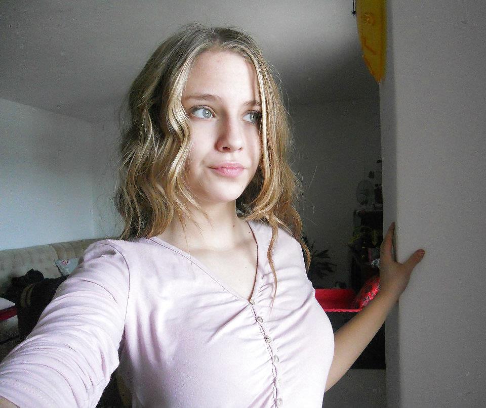 25P Cute blonde teen fucktoy