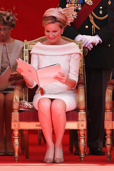 13P Beautiful Queen Mathilde of Belgium.