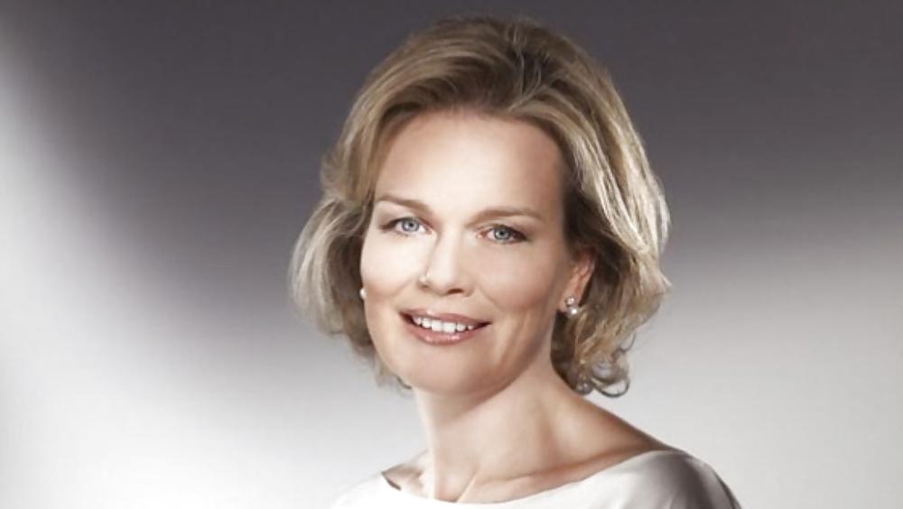 13P Beautiful Queen Mathilde of Belgium.