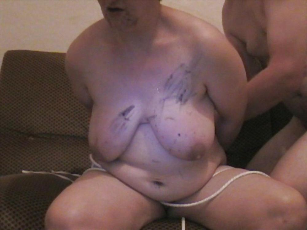 25P Burning tits cigarette