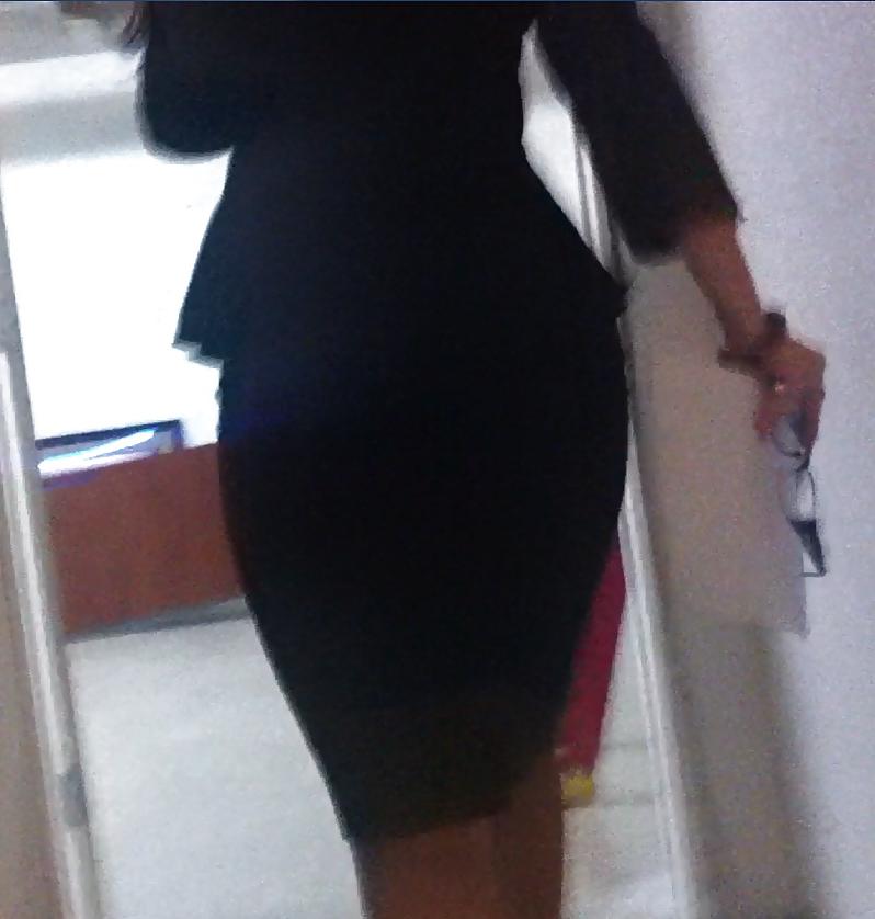 12P Beautiful office older bitch