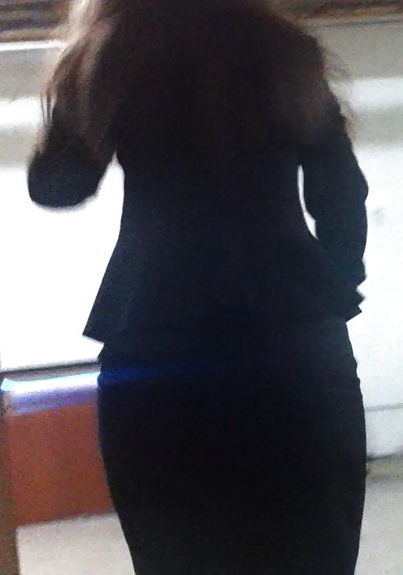 12P Beautiful office older bitch