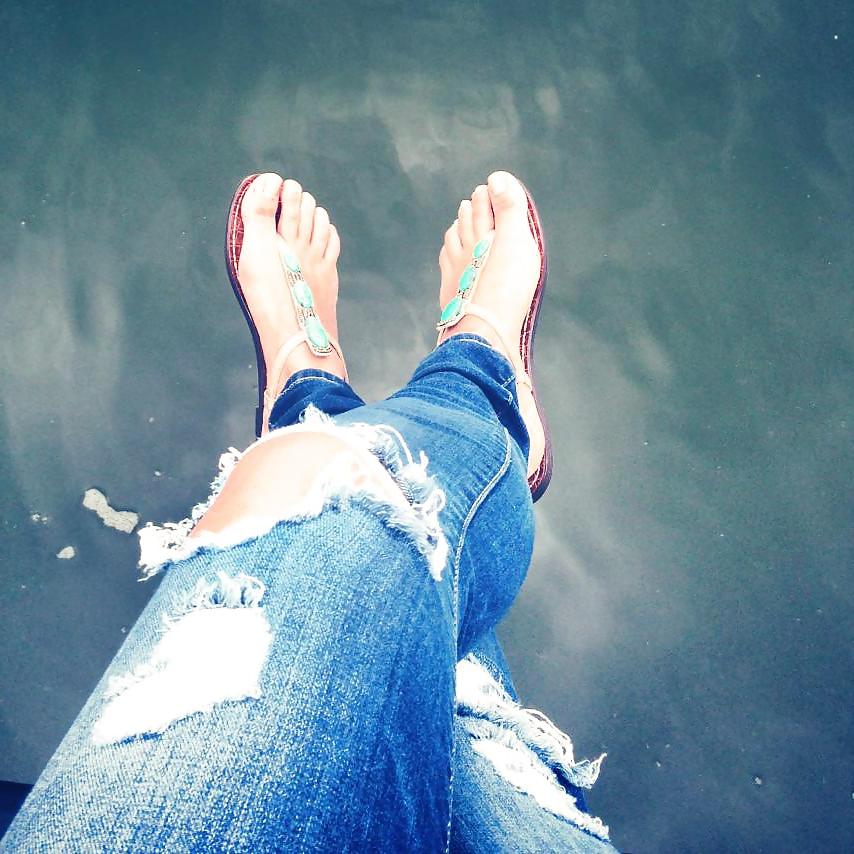 6P Toes in Sandals that I fucked
