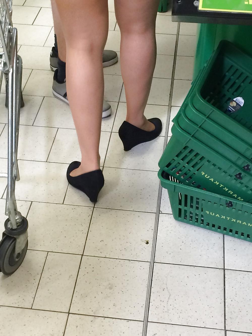 7P Geile Bitch vor mir im Marktkauf Bielefeld