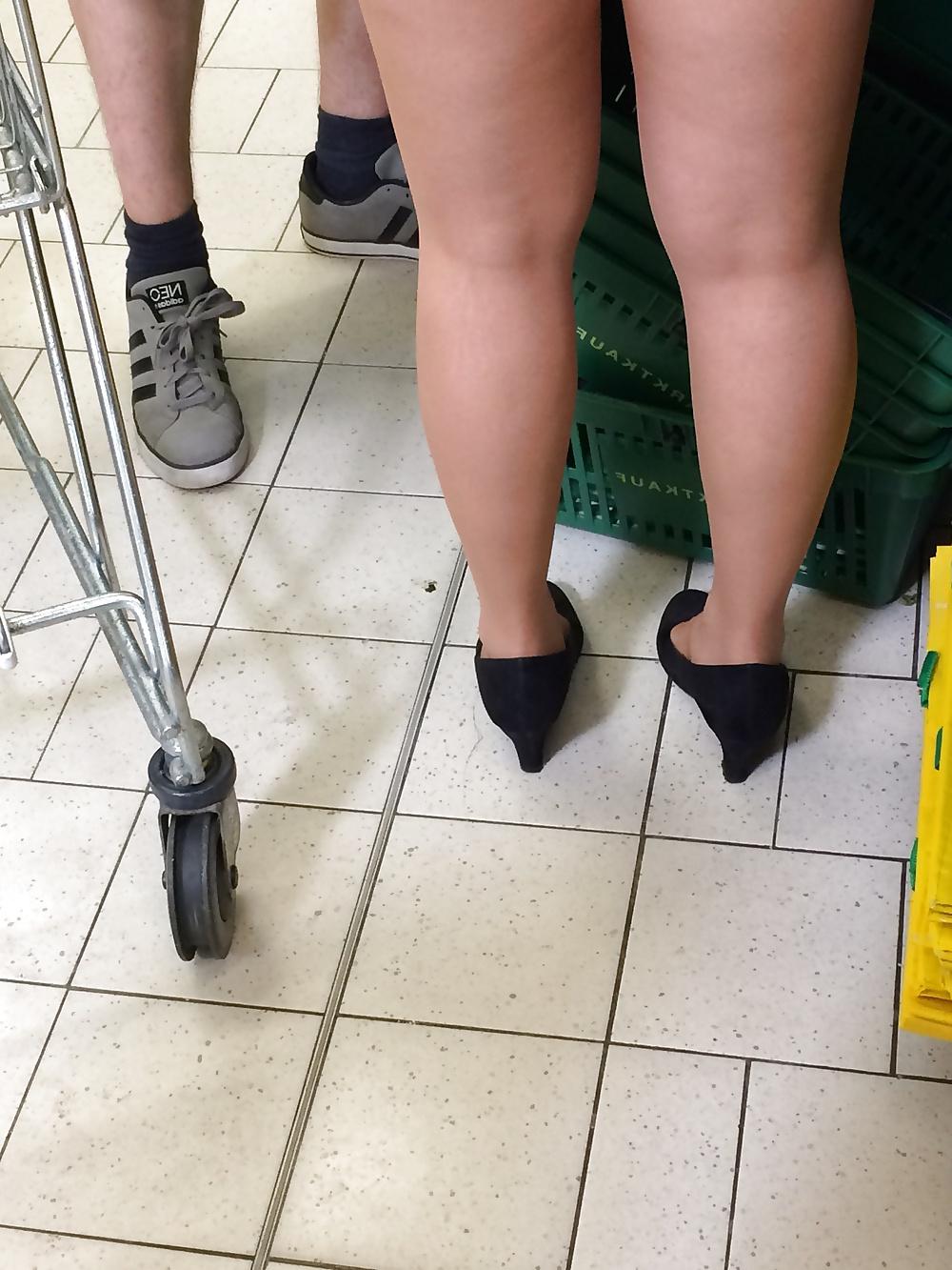 7P Geile Bitch vor mir im Marktkauf Bielefeld