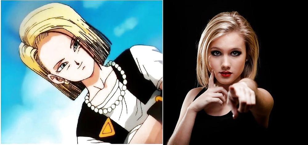 20P Real Life Android 18 ! HOT!