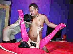 8P My PVC Boots Fuck