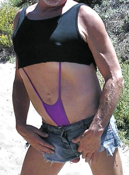25P Nasty nude beach cumslut