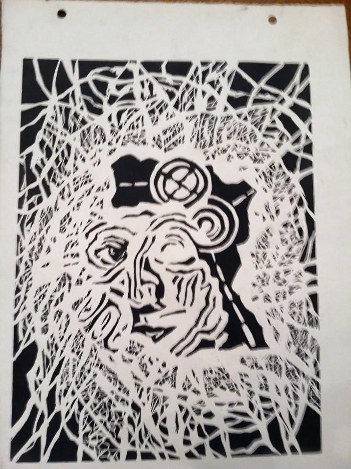 25P Art work I created using many methods