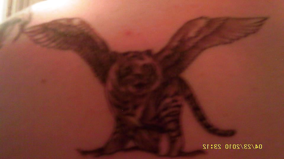 7P My tattoos and tongue piercing 