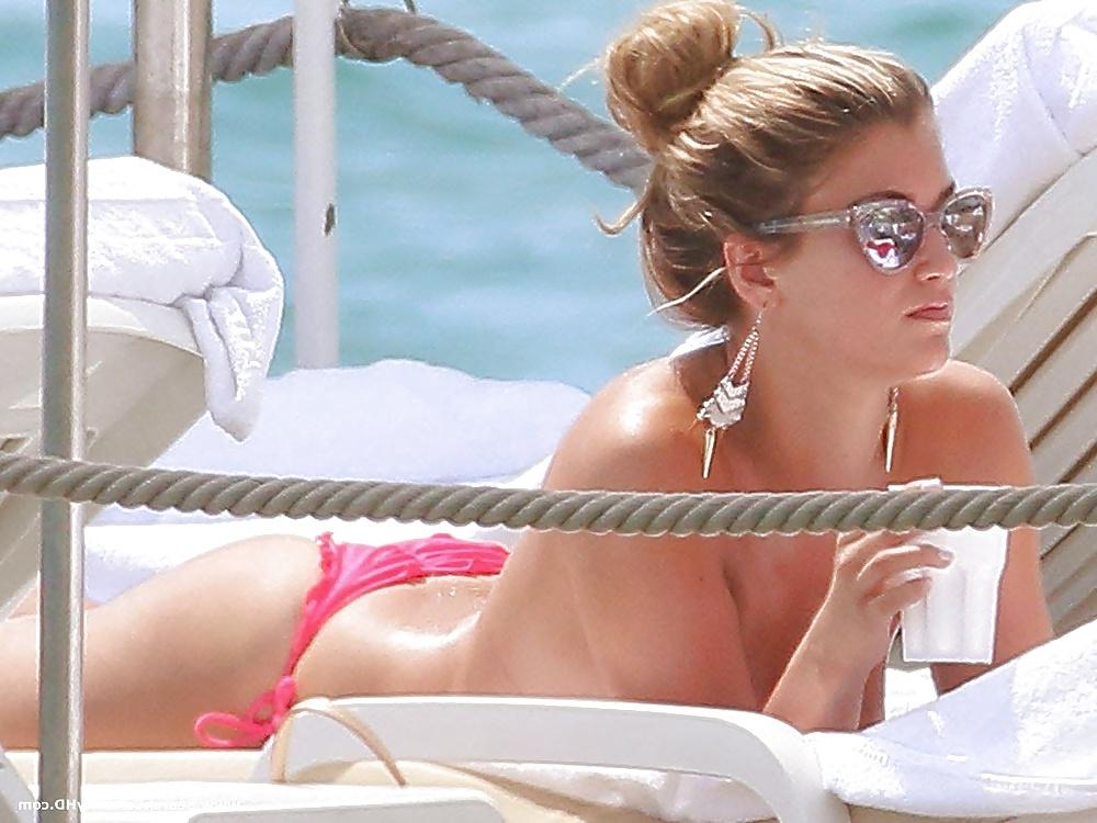 12P Amy Willerton Topless on the Yacht in Cannes