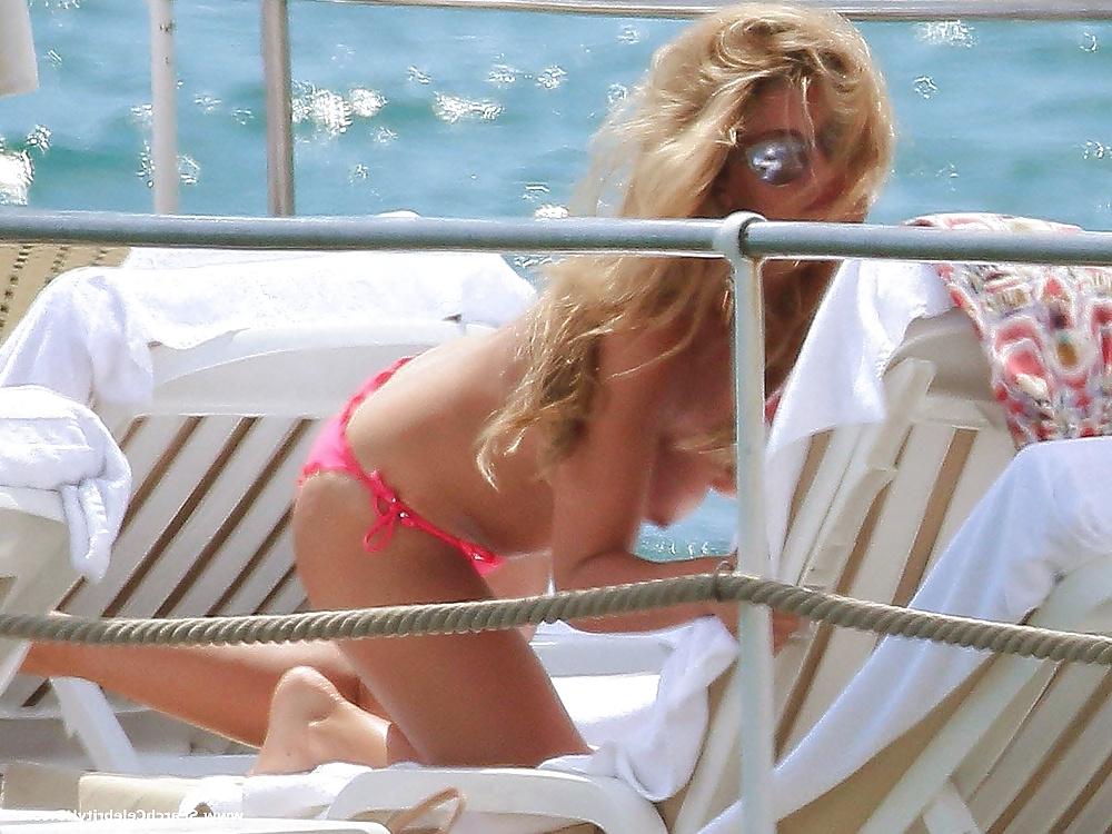 12P Amy Willerton Topless on the Yacht in Cannes
